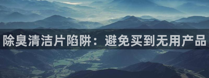 尊龙凯时app官网：除臭清洁片陷阱：避免买到无用产品