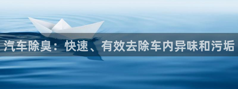 尊龙贴吧：汽车除臭：快速、有效去除车内异味和污垢