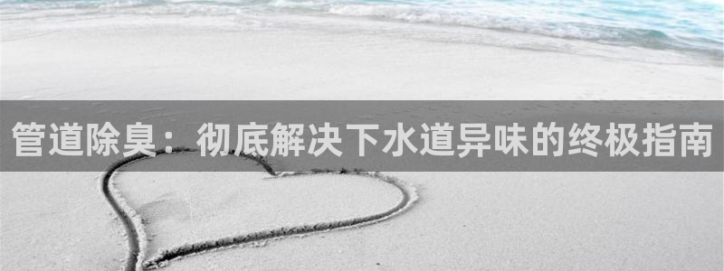 尊龙登录地址：管道除臭：彻底解决下水道异味的终极指南